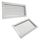 Air supply grilles of single deflection